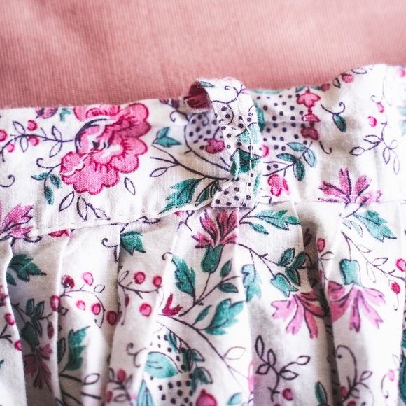 80s does 50s floral vintage cotton circle skirt - Picture 9 of 10